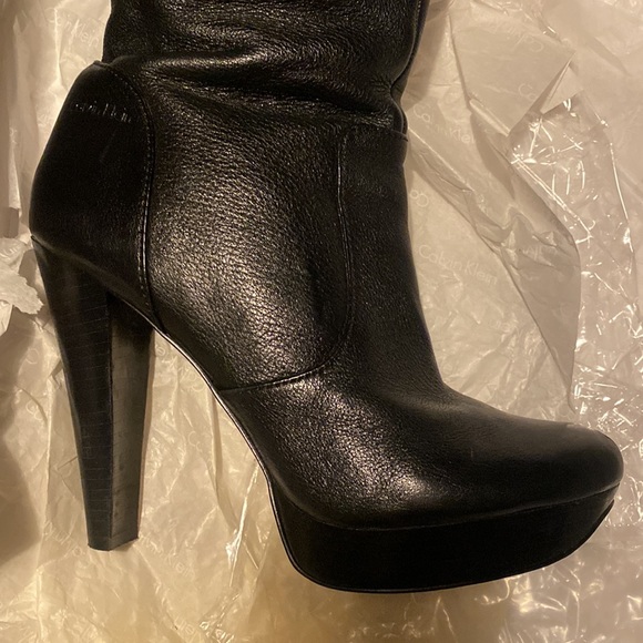 Calvin Klein tall leather Boots ✨FIRM PRICE✨ - Picture 4 of 11